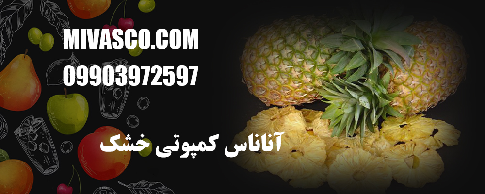 آناناس کمپوتی خشک