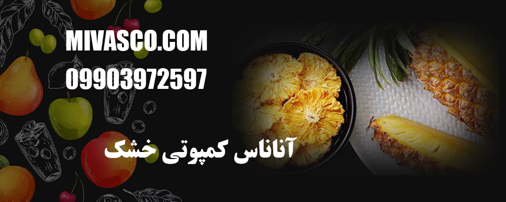 آناناس کمپوتی خشک