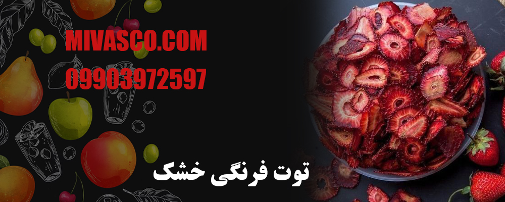 توت فرنگی خشک