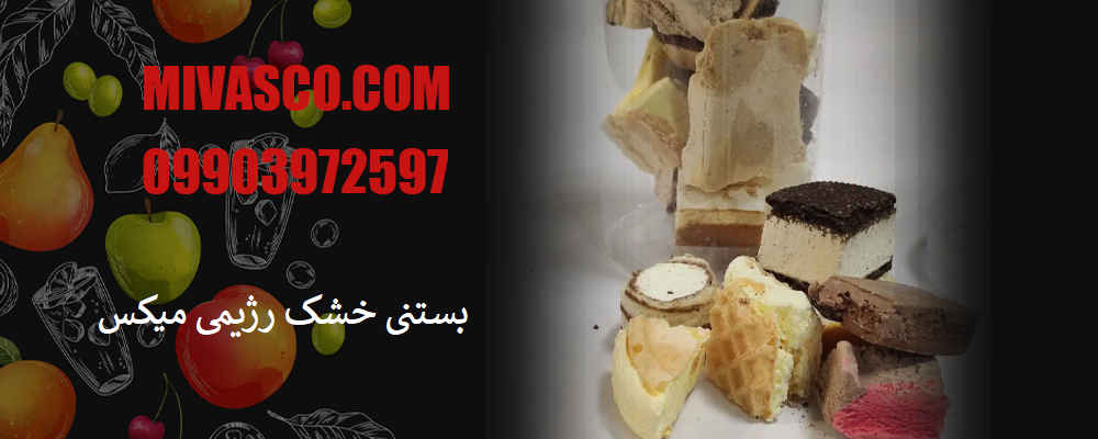 بستنی خشک رژیمی میکس