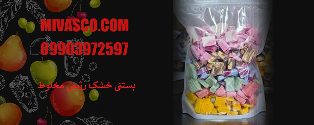 بستنی خشک رژیمی مخلوط